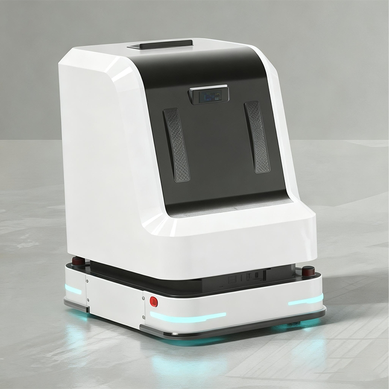 Automated Guided Vehicle Chassis 400kg, Dual Laser