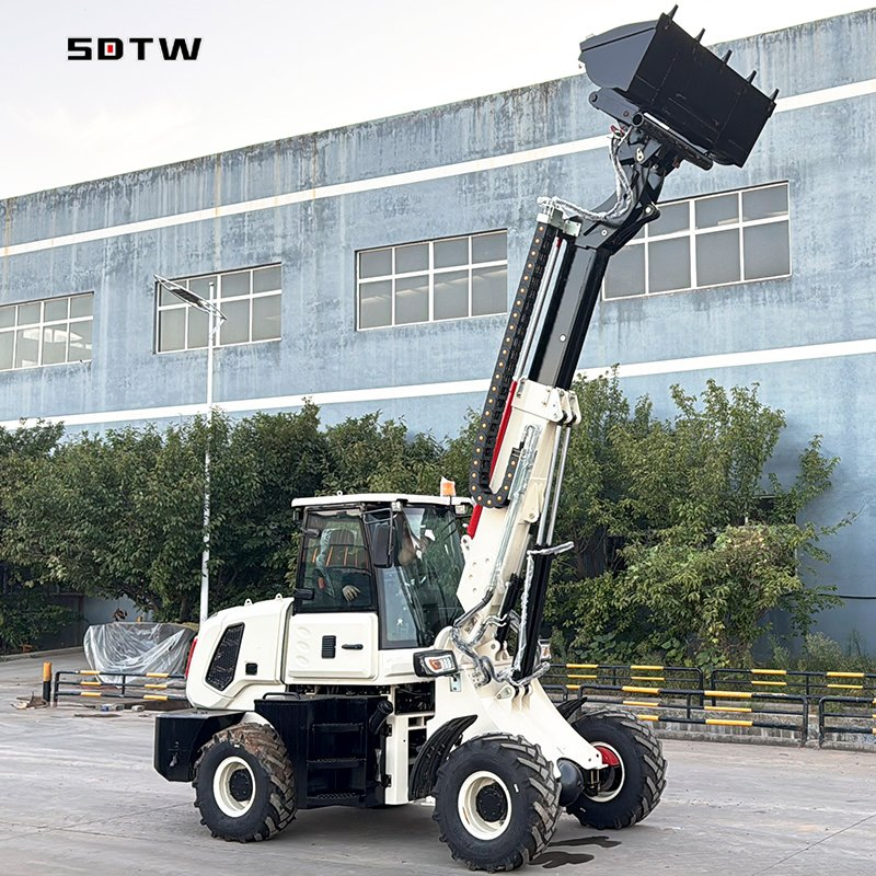 Sdtw Rockies New Products Telehandler Loader 2 Ton 2.5 Ton 3ton 3 Ton 4ton Telescopic Boom Wheel Loader with EPA Euro 5 Optional