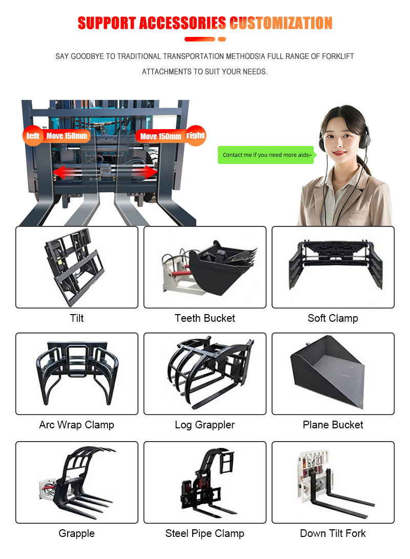 1.5t 3m Lift Triple Mast Duplex Mast Side Shift Electric Forklift Fast Charging for Narrow Aisle Electric Forklift