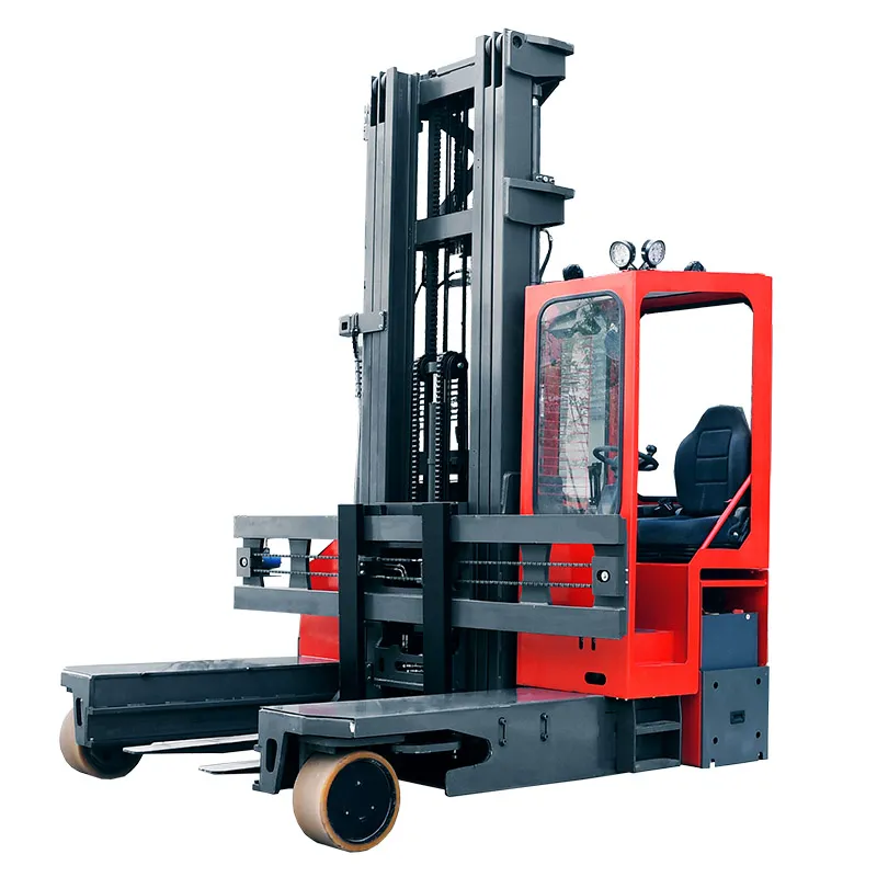 Electric Forklift Reach Truck View 1