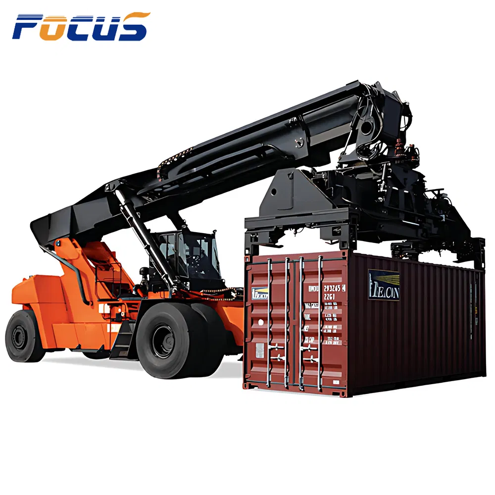 Ports &amp; Terminals machinery, High-Capacity 45t Reach Stacker Container Handler for Sale