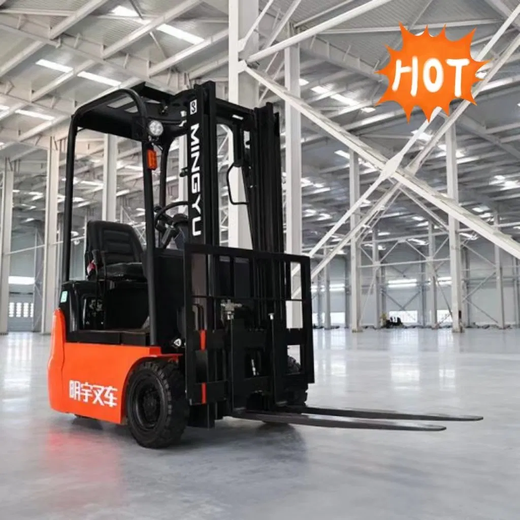Nice Parts Manual 4 Wheel 3 Wheel Lift 1 Ton Diesel Side Loader Powered Counterbalance Small Mini Electric Battery Hydraulic Pallet Forklift