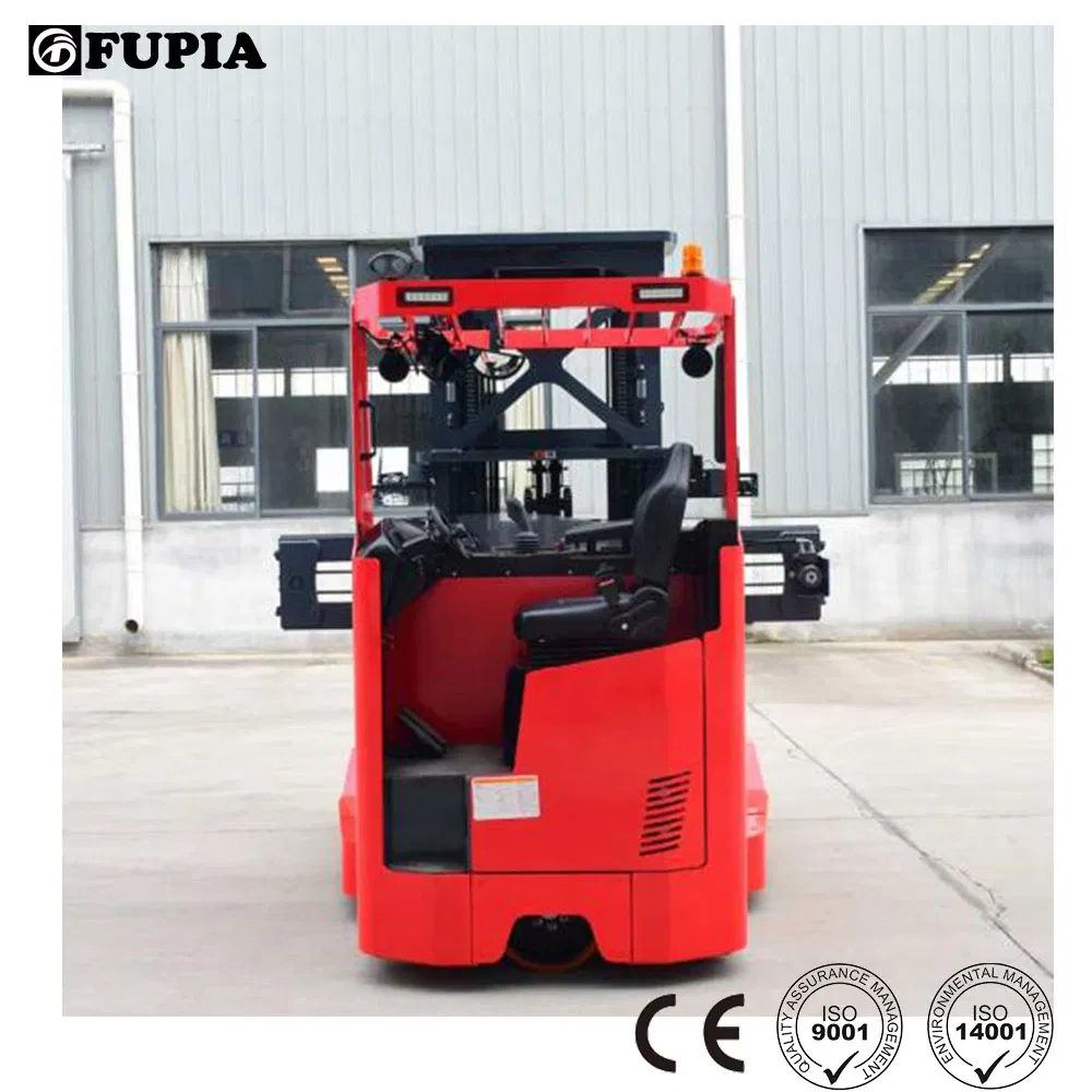 Seated Side Loading Forklift 2.5 Ton Multi-Directional Forklift for Long Materials Handling