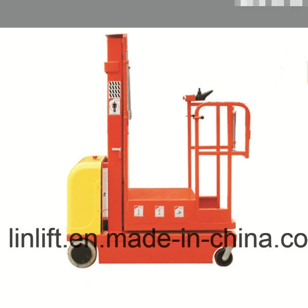 300kgs Warehouse Picking up Electric Aerial Order Picker