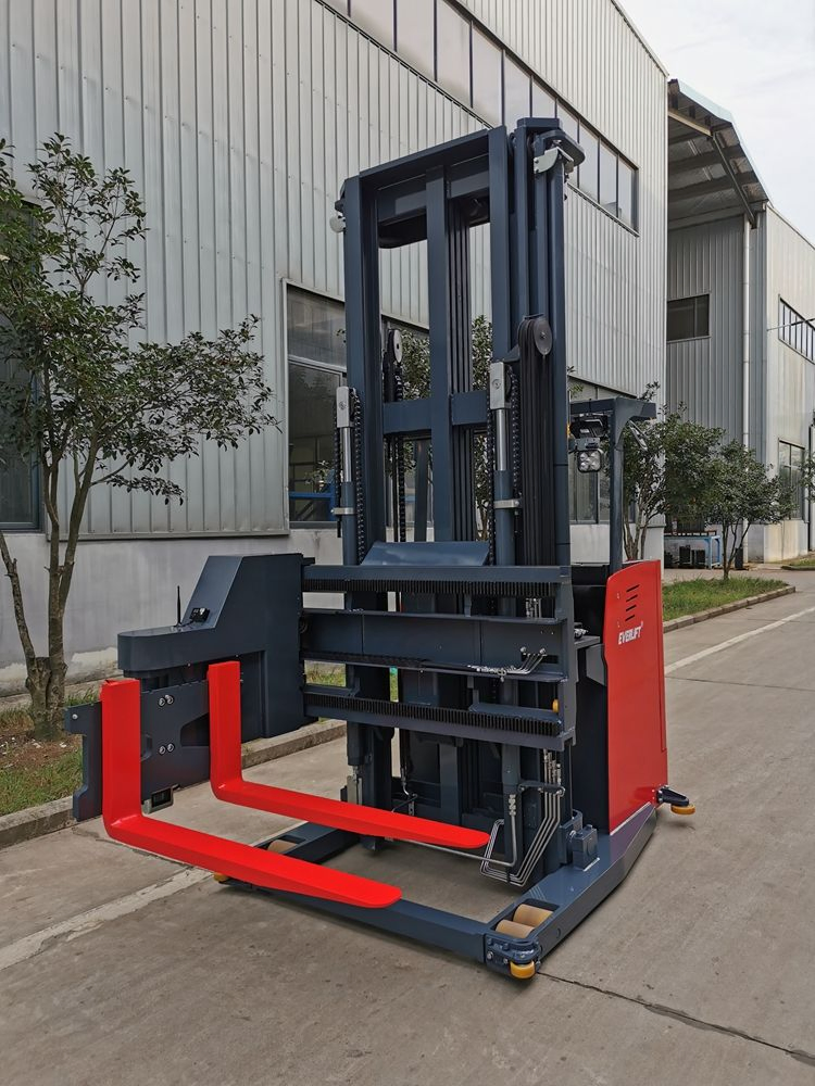 Very Narrow Aisle Vna 3 Way Forklift Electric Forklift