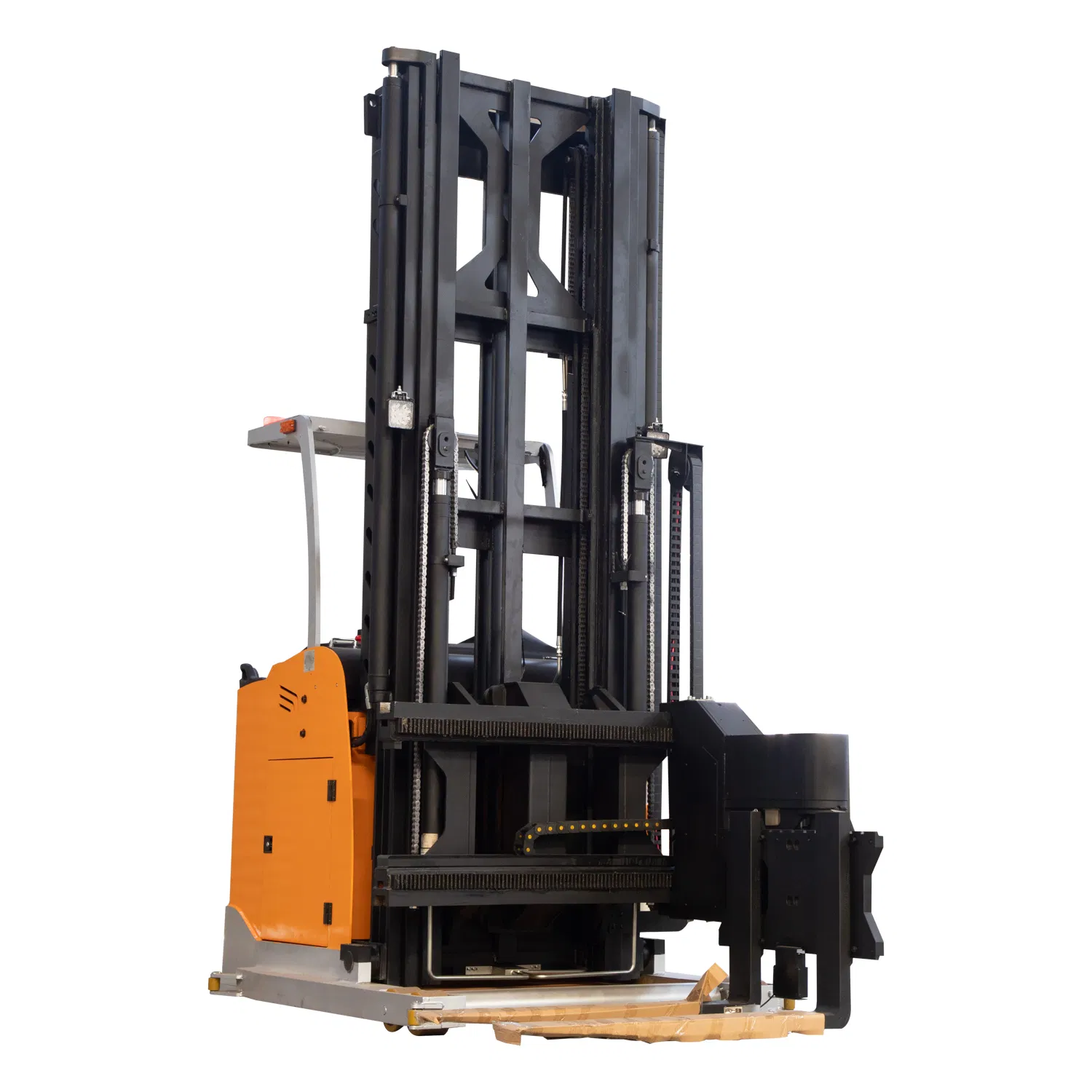 Cqd15 Cqd20 6m 8m 10m 13m China Top Brand Electric Reach Truck 1.5t 2t 2.5t Electric Forklift Option Lithium Battery Reach Truck 4 Way 4 Directional