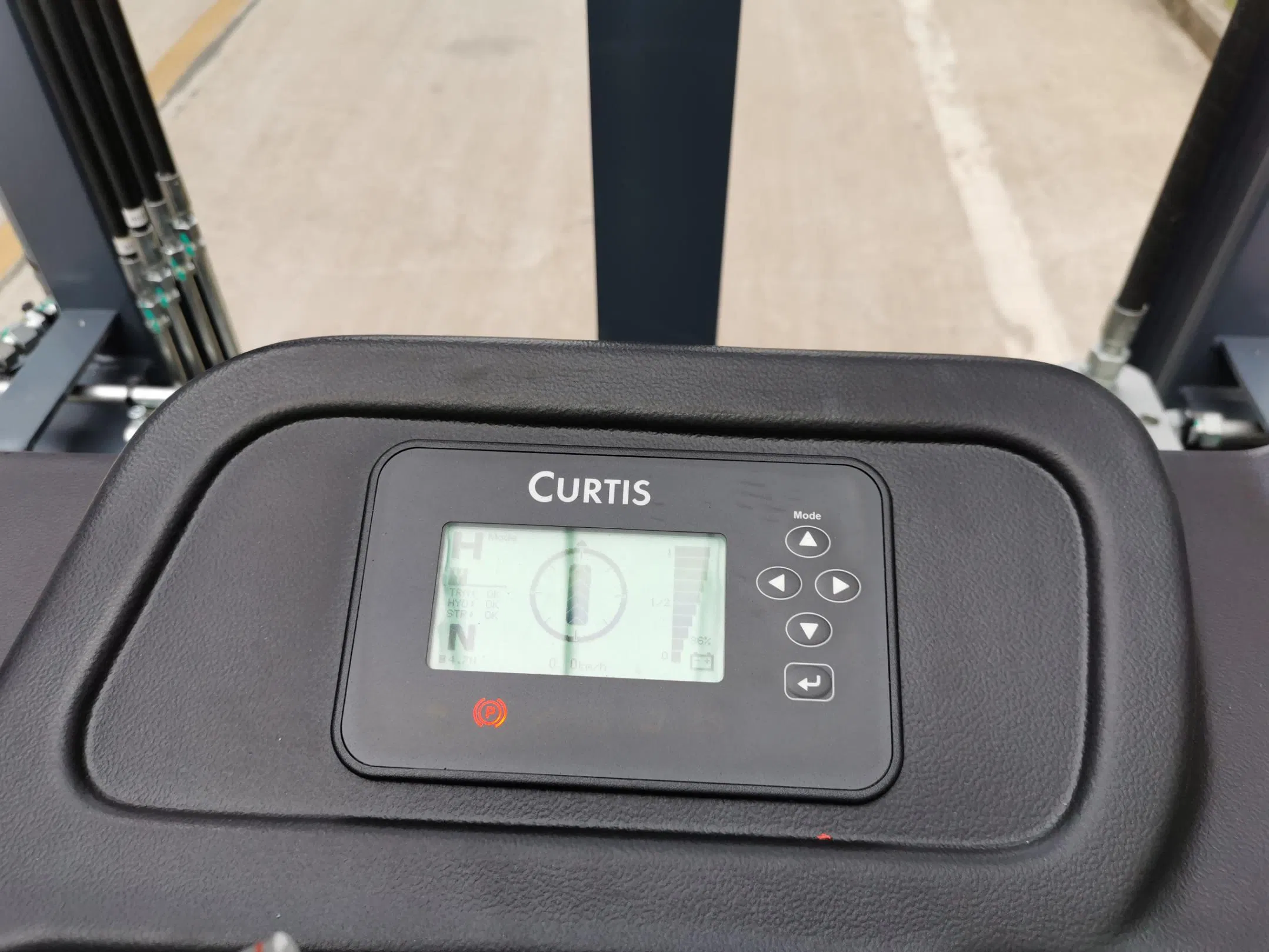 Very Narrow Aisle 3 Way Forklift Electric Stacker Vna Forklift