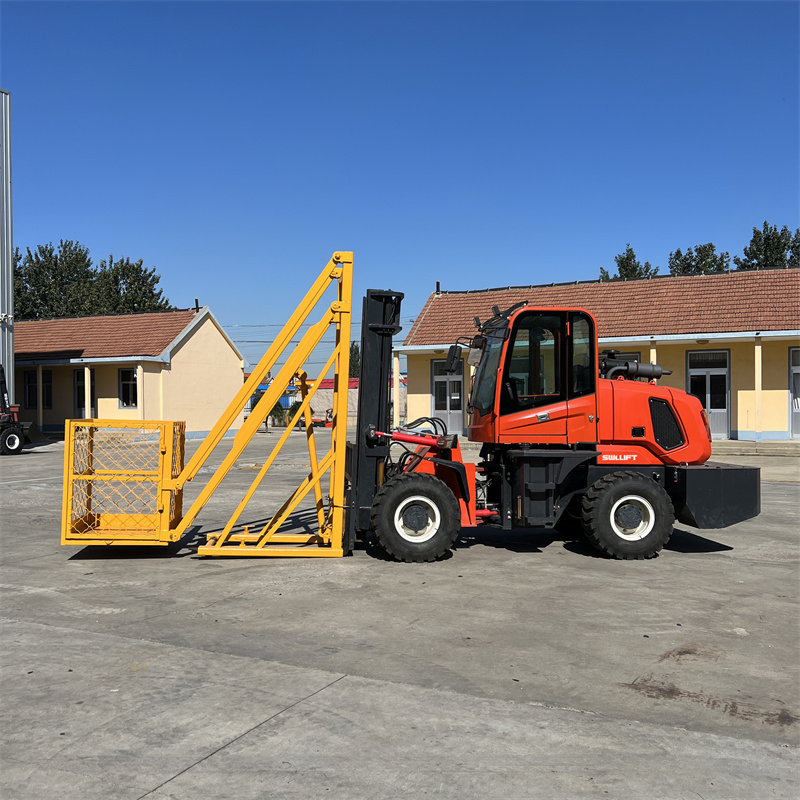 Best Rough Terrain Forklift for Sale – Reliable 4WD Forklifts for Construction Sites