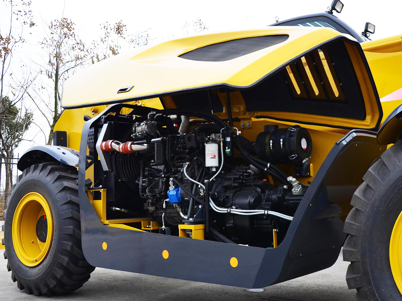 China Famous Brand 7 Ton Telescopic Handler Xtr7025K with 25.1m Lifting Height