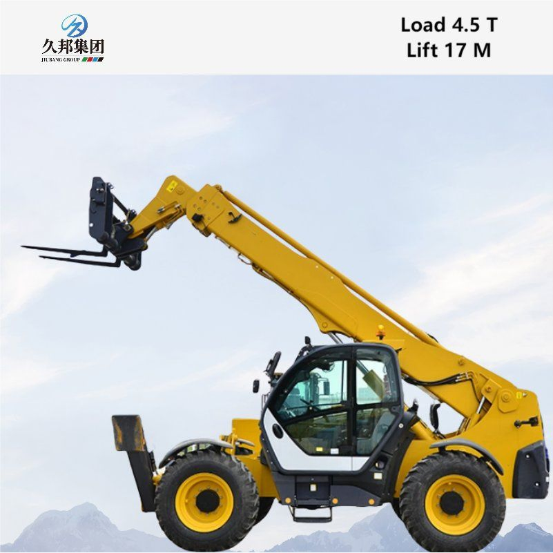 Telescopic Handler with a Load Capacity of 4.5t and Multi-Purpose Factory Sales