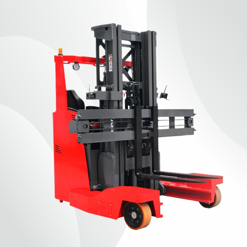 Multi Directional Forklift for Warehouse with 4 Forks Available