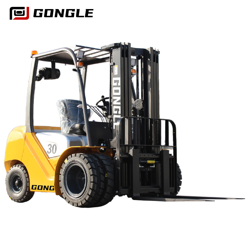 Multi Directional 3000kg 3.5m Warehouse Fork Lifts Truck Diesel Electric Battery Portable Forklift Truck Industrial Construction Lifting Equipment