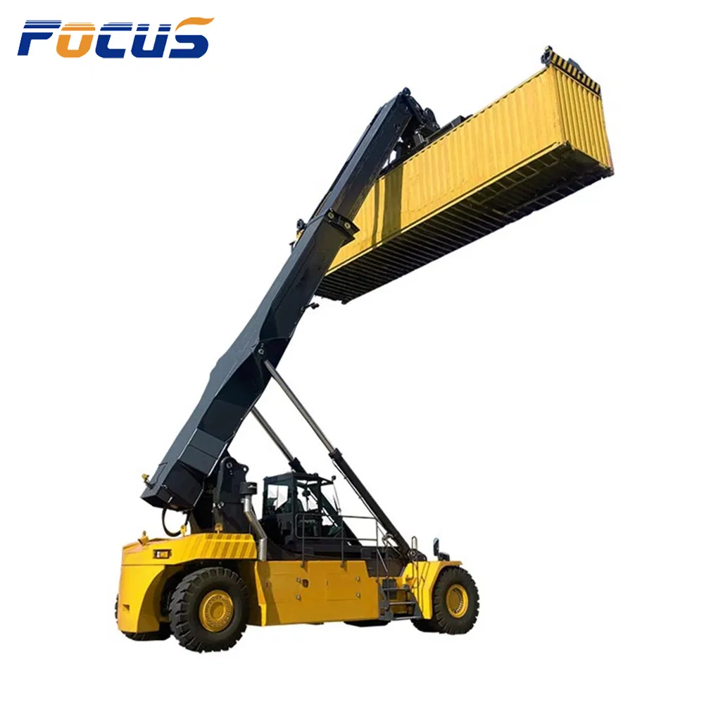 Ports &amp; Terminals machinery, High-Capacity 45t Reach Stacker Container Handler for Sale