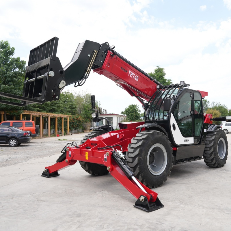 International Brand Engine 3t 4t 7m 10m 14m 18m Low Fuel Consumption High Durability Telescopic Handler