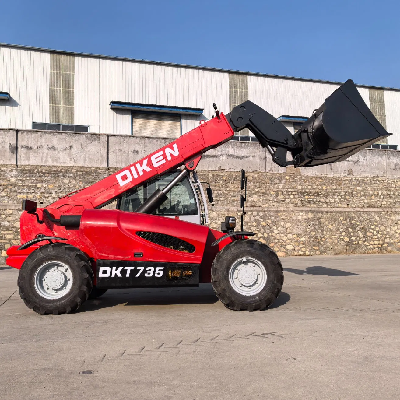 3.5ton Hydraulic Hydrostatic Telehandler Telescopic Handler/Forklift