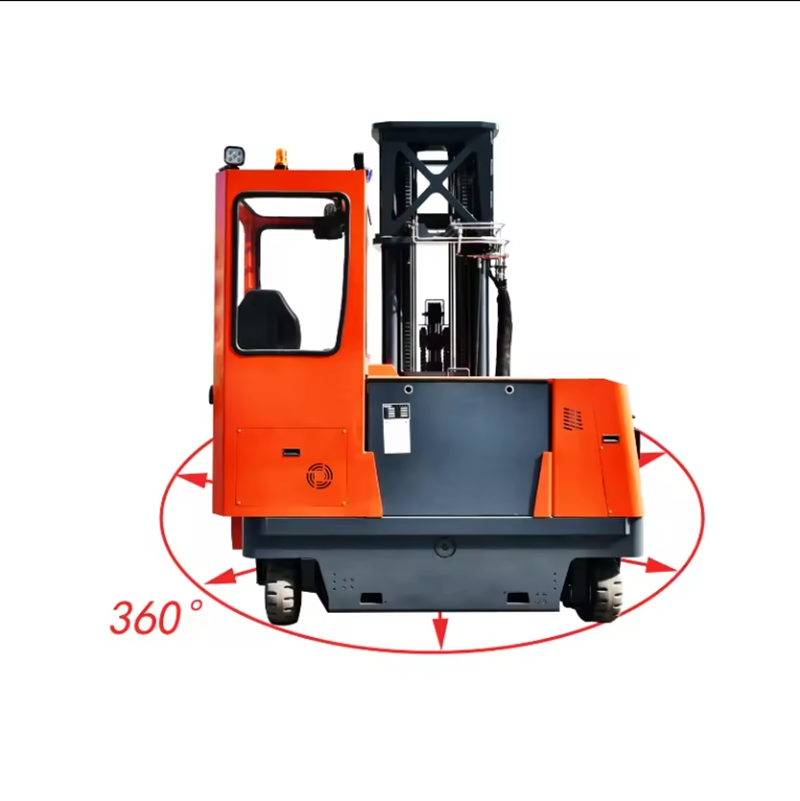 Reliable Mqc50 5 Ton Electric Multi-Directional Side Loader Forklift with CE
