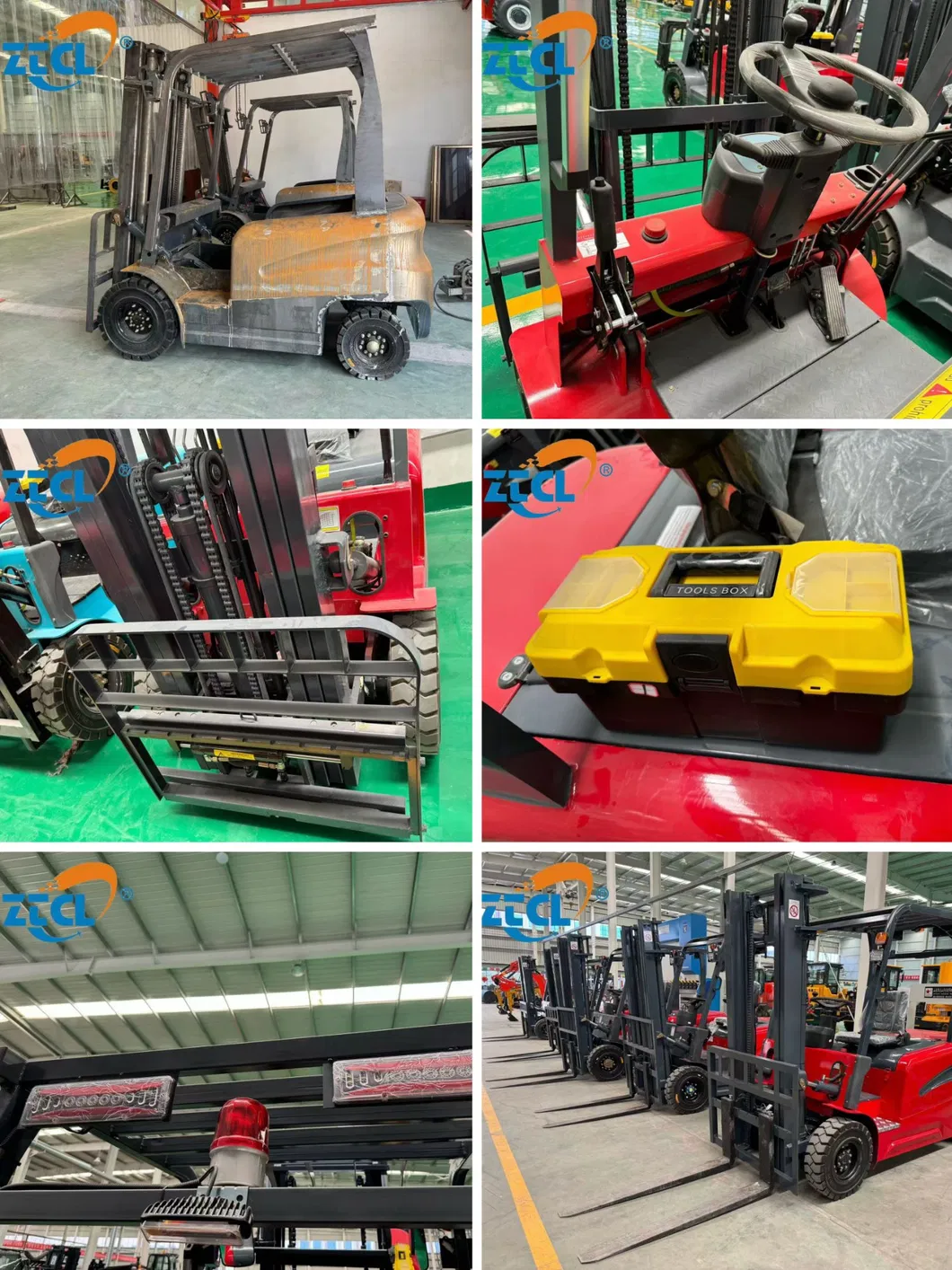 Detailed View of Forklift