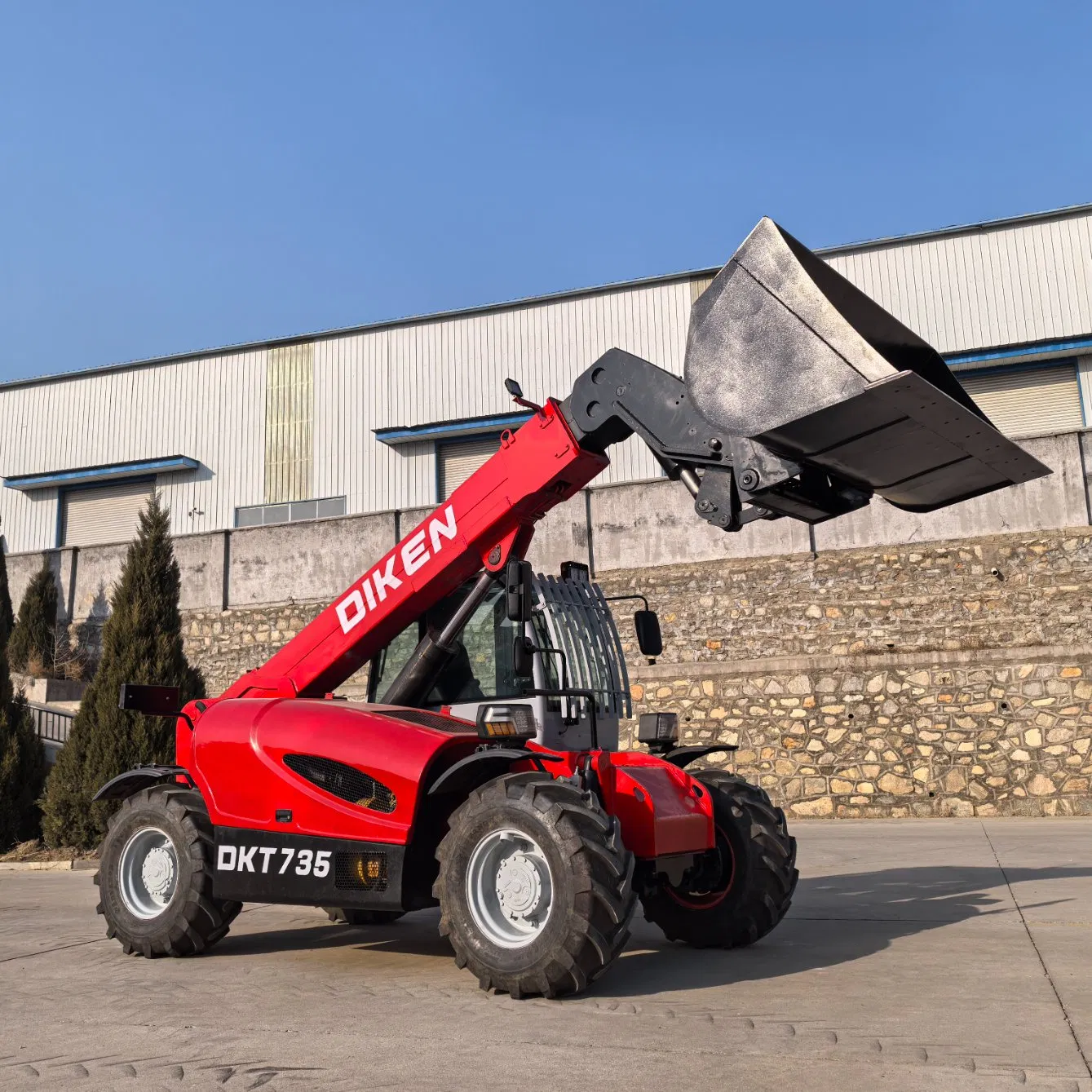 3.5ton Hydraulic Hydrostatic Telehandler Telescopic Handler/Forklift