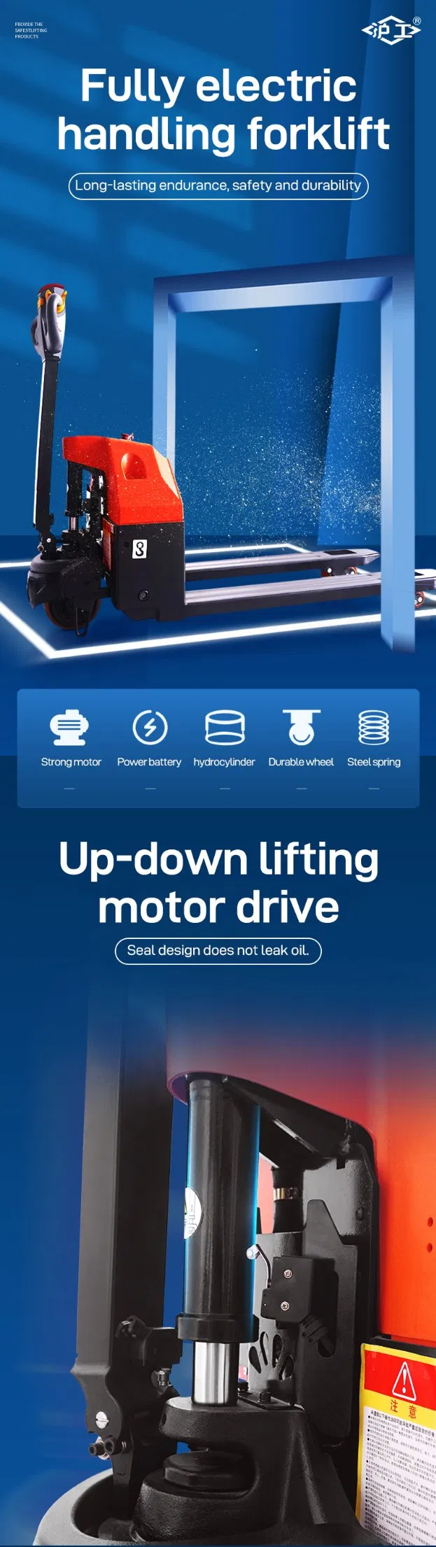 Full Electric Pallet Truck Detail