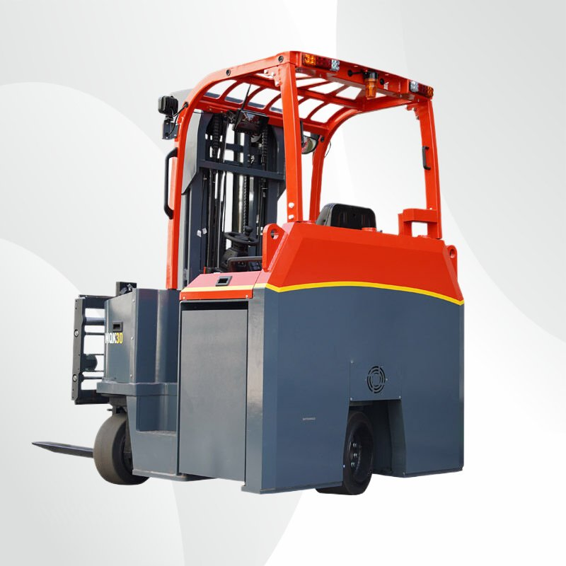 Multi Directional Forklift for Warehouse with 4 Forks Available