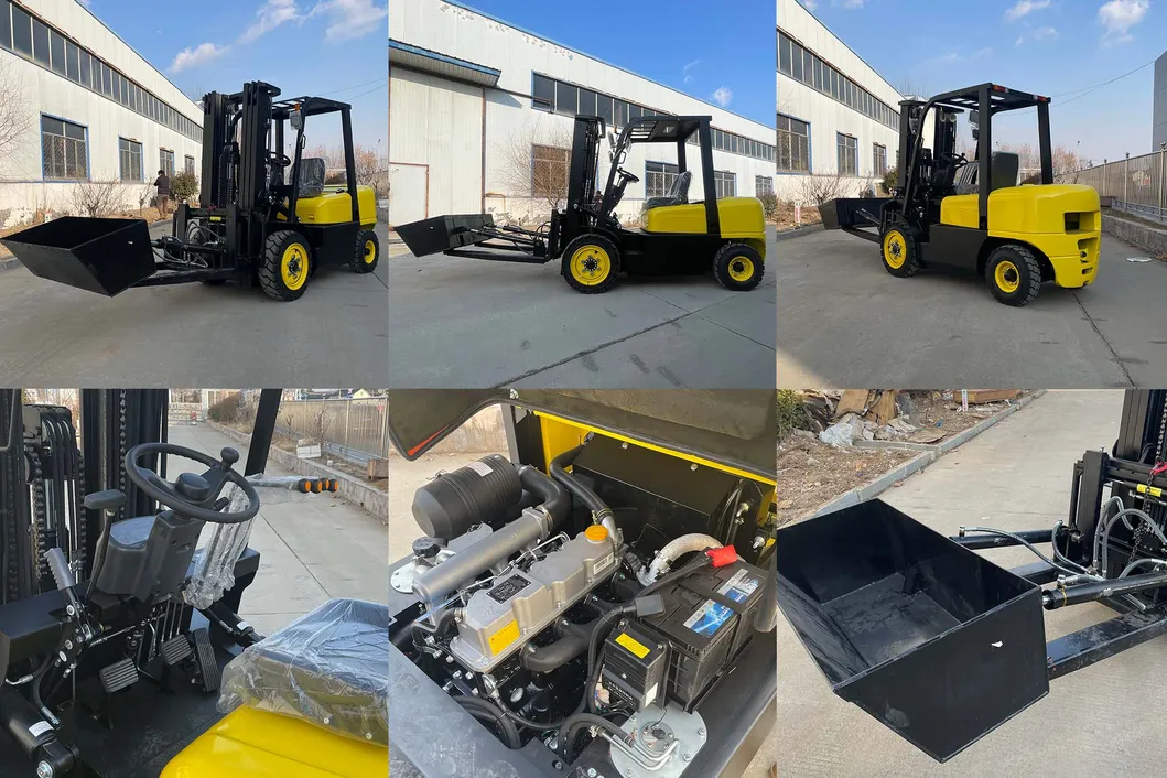 Diesel Forklift Detailed View