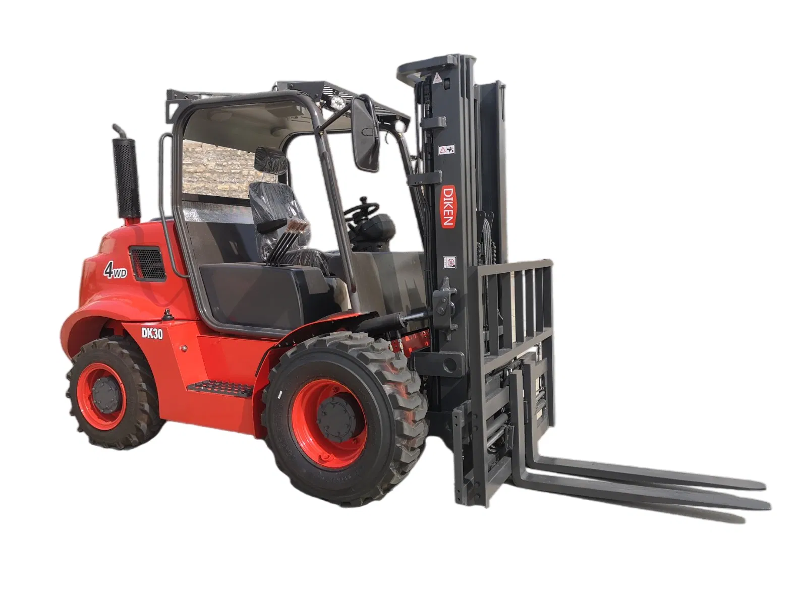 3ton 4X4wd All Rough Terrain off Road Four Wheel Drive Forklift