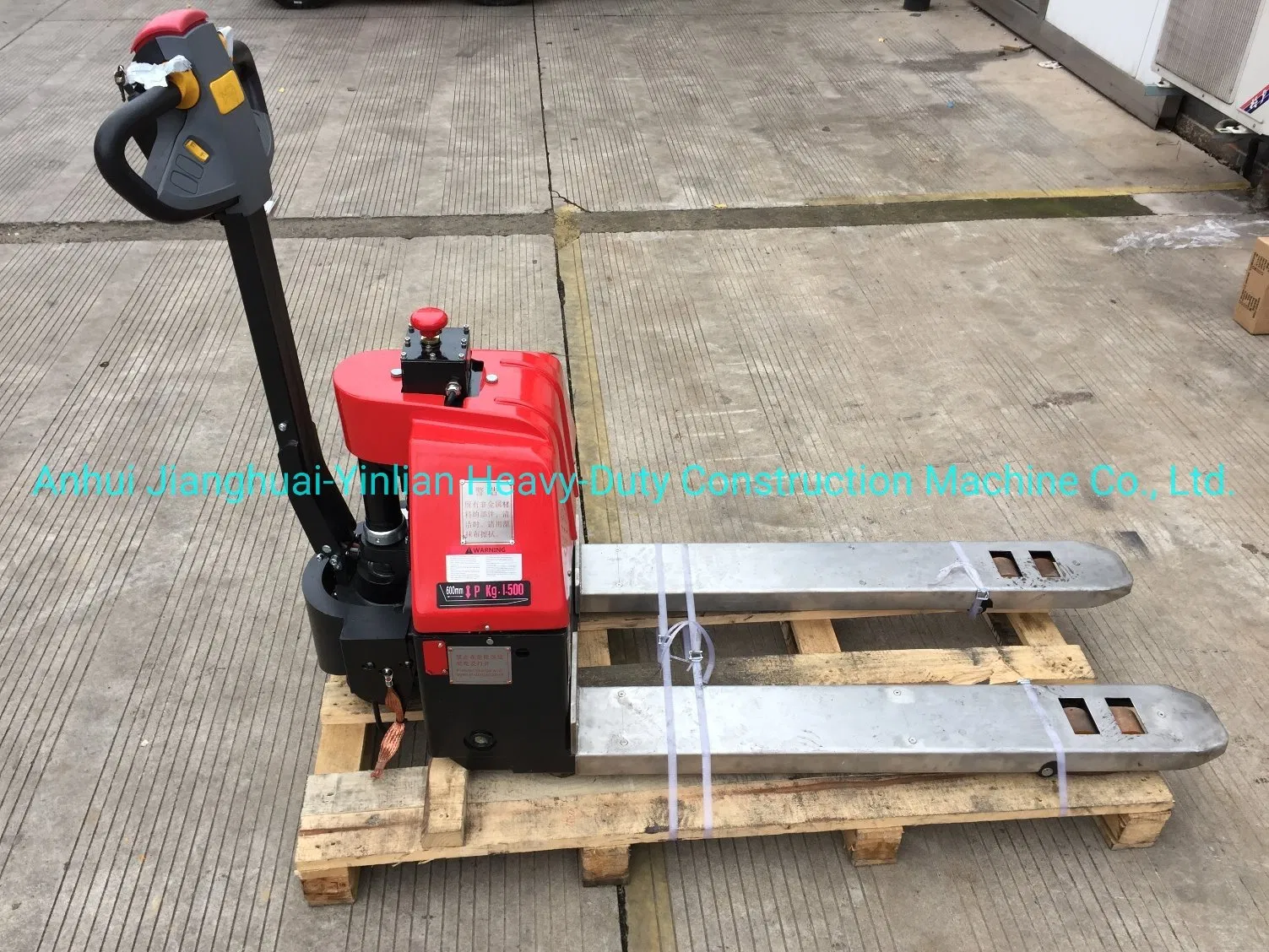 JAC Walking Electric Pallet Truck / Cbd15 III / Pallet Turck/Maintenance-Free Battery/Explosion-Proof Forklift