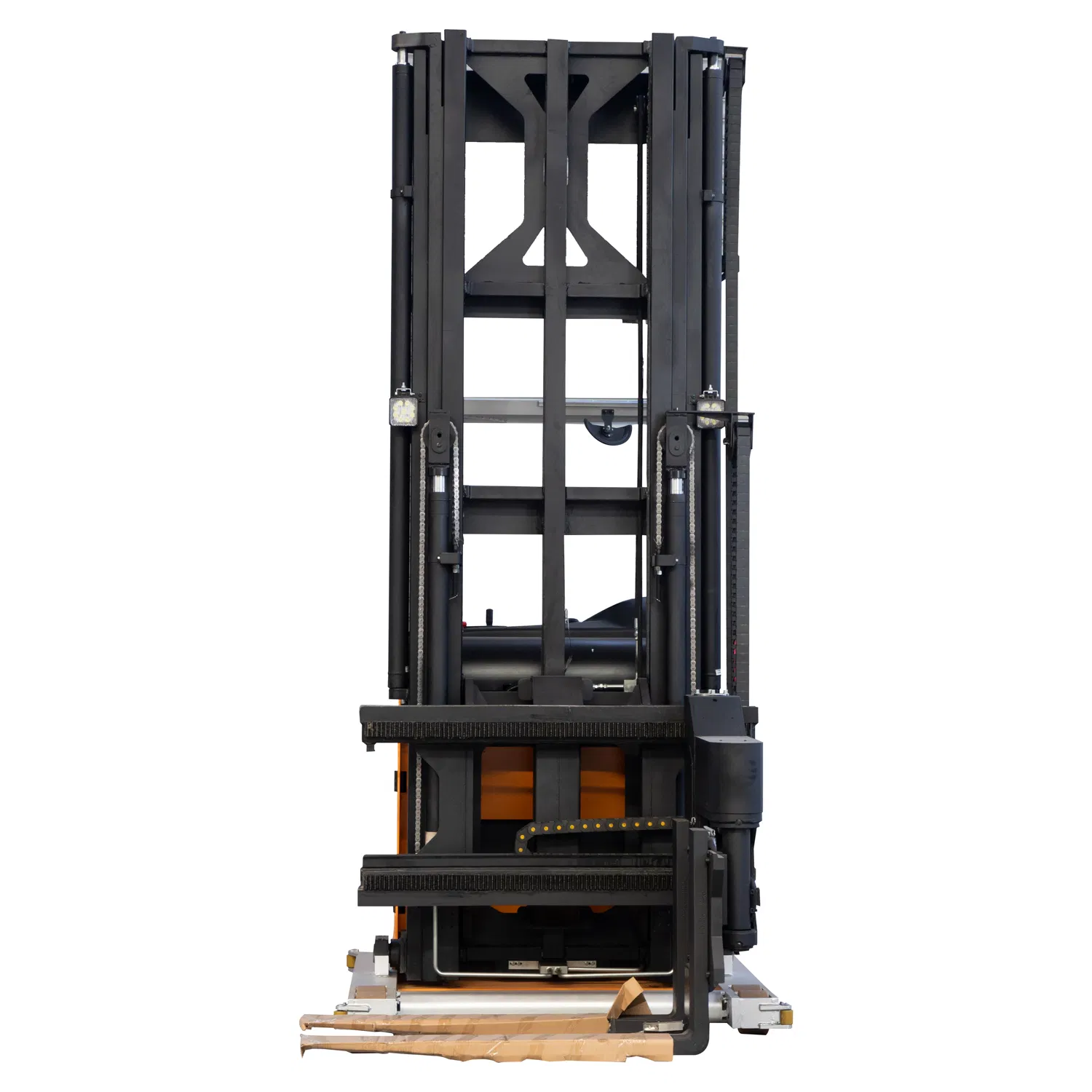 Cqd15 Cqd20 6m 8m 10m 13m China Top Brand Electric Reach Truck 1.5t 2t 2.5t Electric Forklift Option Lithium Battery Reach Truck 4 Way 4 Directional