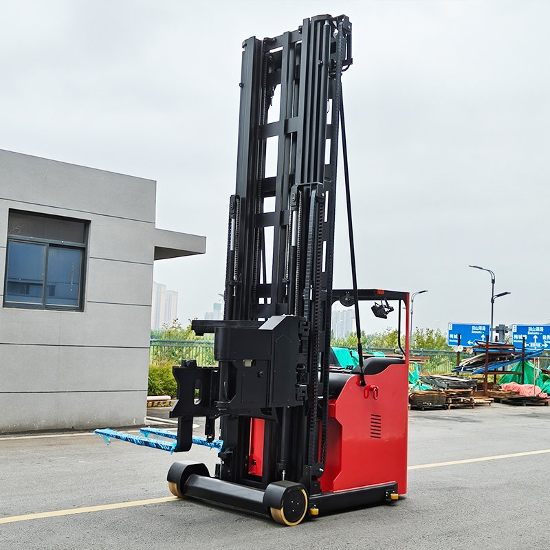 High Precision Multi Directional Electric Stacker Factory 3 Way Electric Forklift