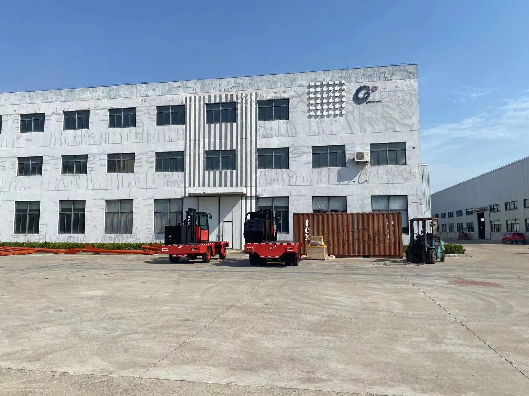 Hot Sale Forklift Japanese Engine7ton 8ton 12t on 10ton Side Loader Diesel Forklift with 3600mm Mast