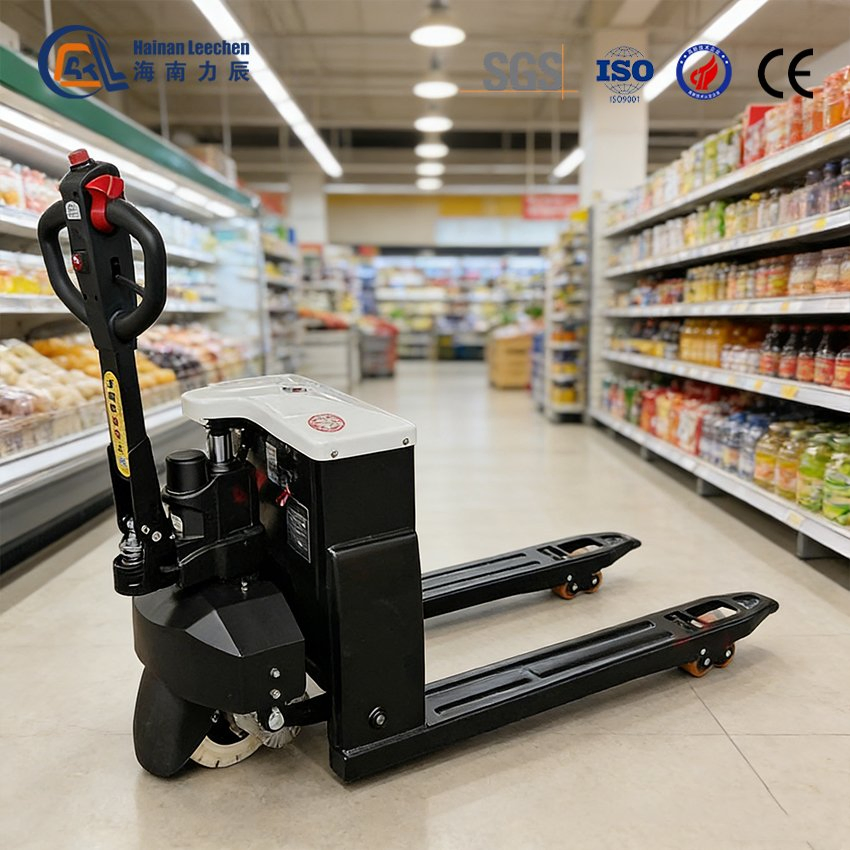 Heavy Duty Electric off-Road Pallet Jack for Gravel and Uneven Ground