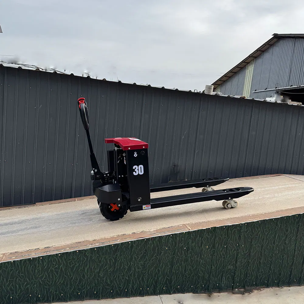 Rough Terrain 3ton 3000kg Electric Powered Pallet Jacks