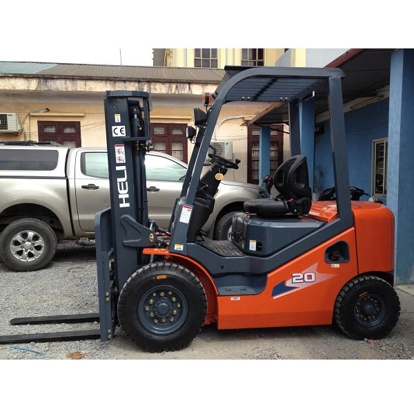 Compact-Design 2ton Material Handling Equipment Forklift Cpcd20 Side Loader Lift Handler with 500mm Load Center for Sale