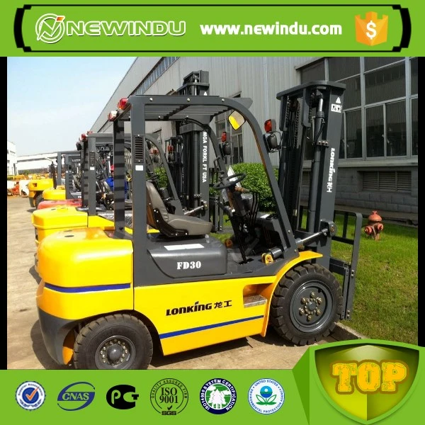 China Lonking 3.5ton Diesel Forklift Side Loader Forklift Price Fd35