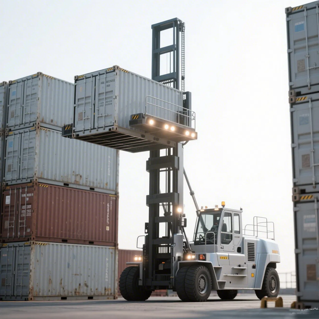 Porting Machine Xch90 New Empty Container Handler with CE Certificate