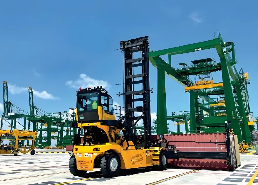 Sdcy90K 9ton China Top Brand RC Forklift Parts Forklift Empty Container Handler Sdcy90K6h4