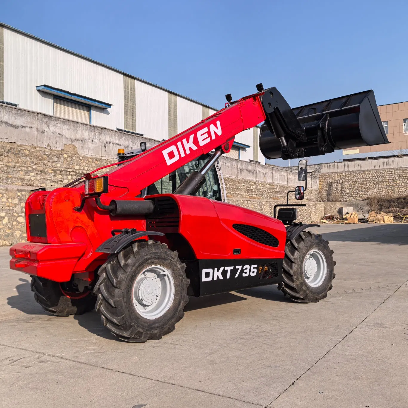 3.5ton Hydraulic Hydrostatic Telehandler Telescopic Handler/Forklift