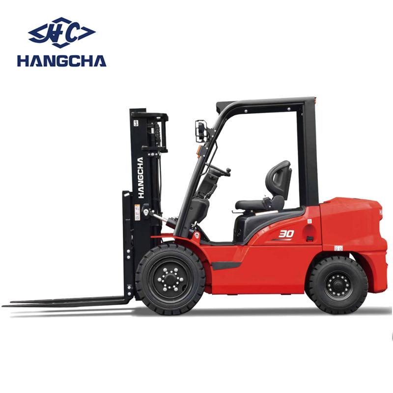CE Certified Hangcha Forklift Cpcd35 CPC35 3.5 Ton Diesel Forklift-Warehouse Side Loader Automatic Transmission Pneumatic Tire
