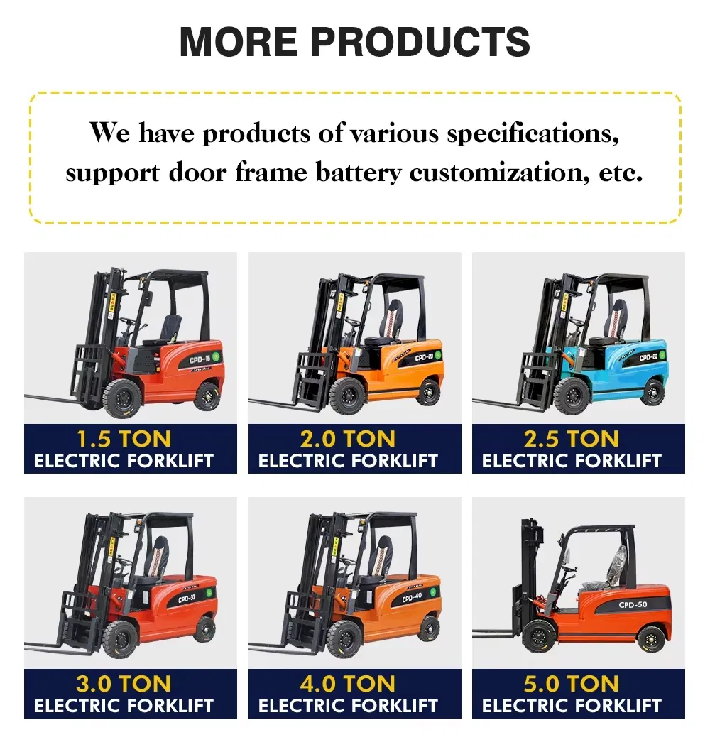 Triple Mast Electric Forklift
