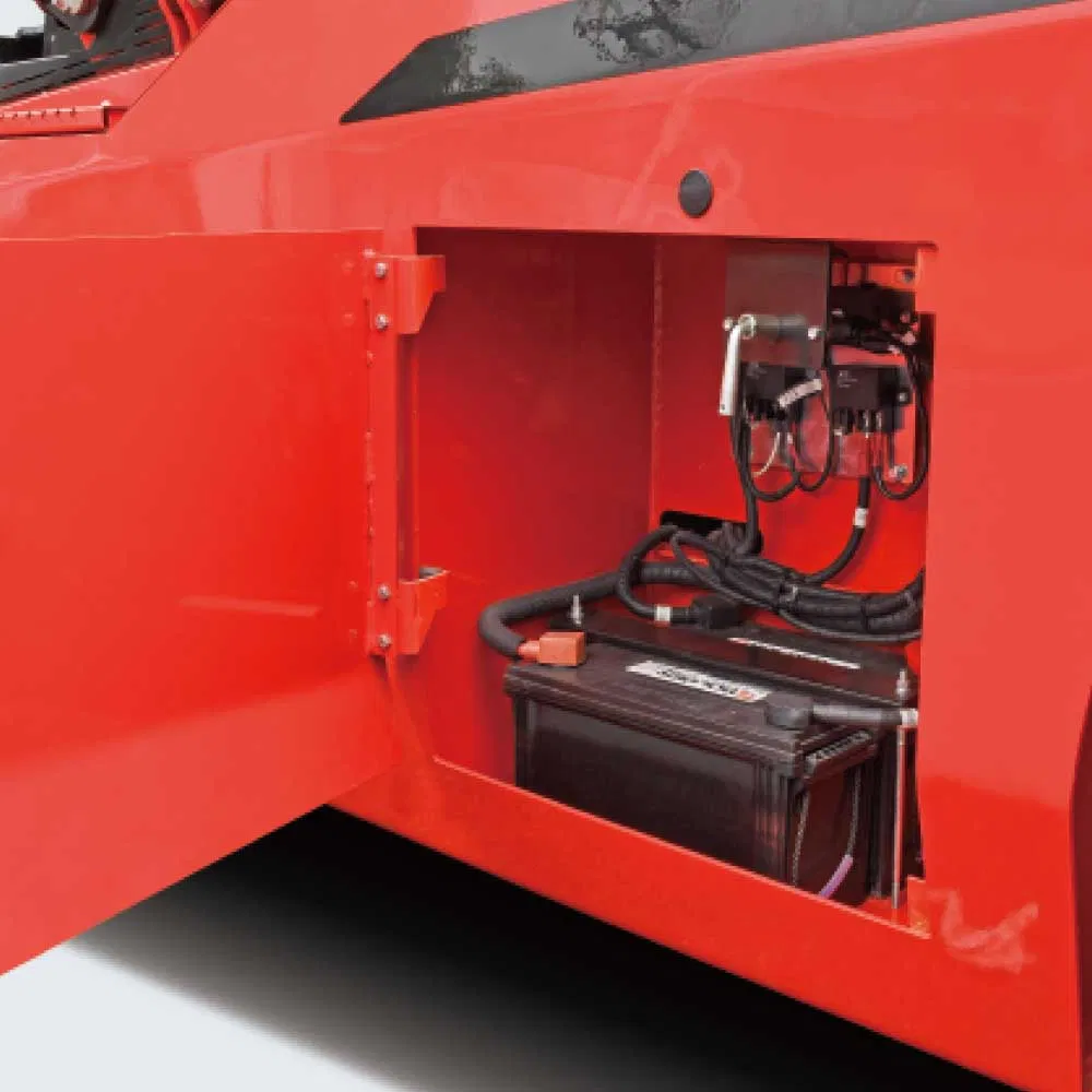 Empty Container Handler Side View