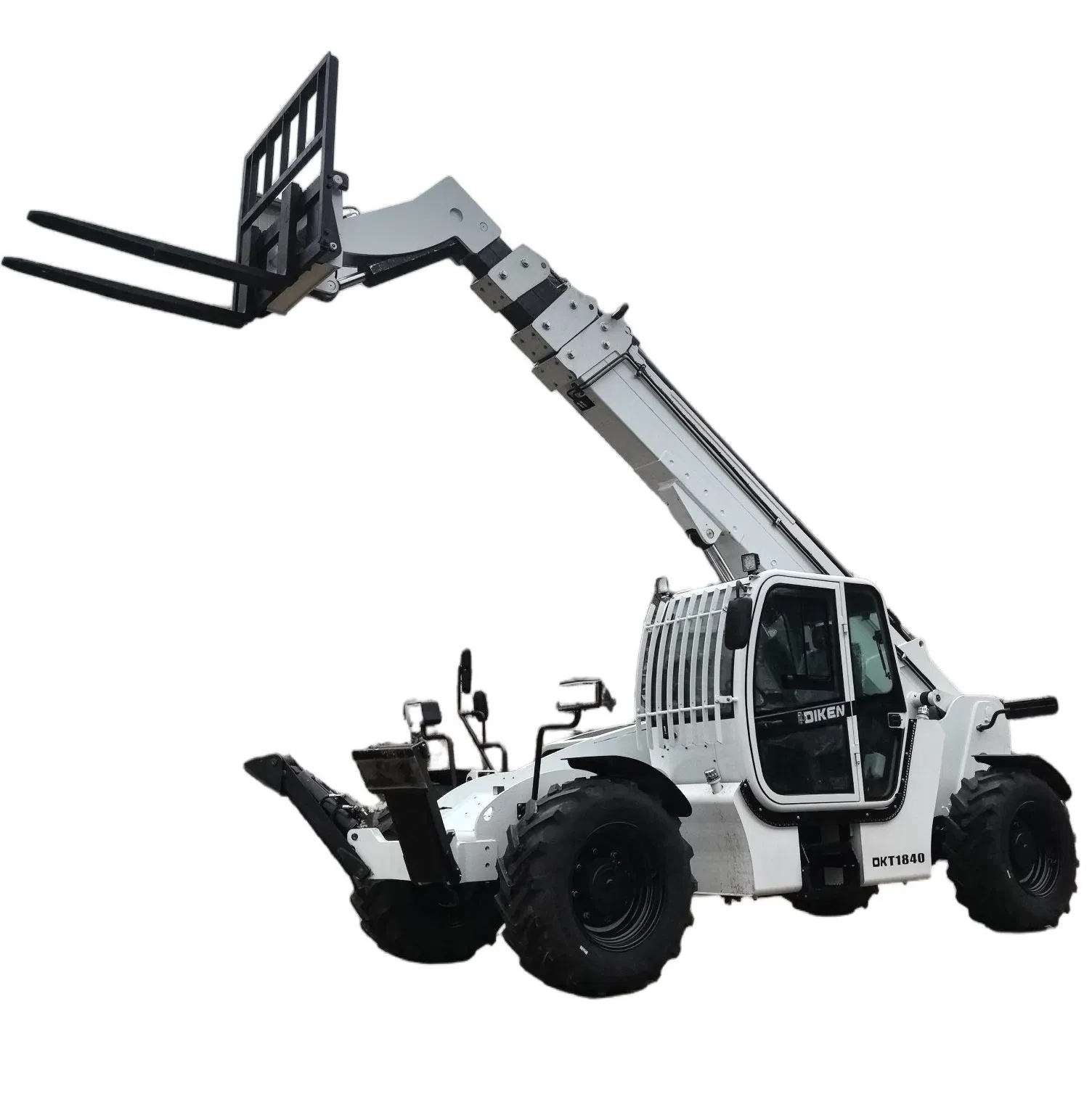 4000kg/4-Ton 4X4X4 Hydraulic Telehandler/Telescopic Forklift//Handler/Loader