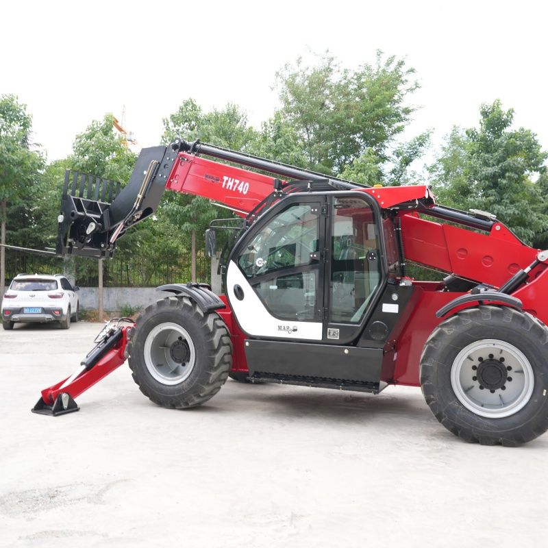 International Brand Engine 3t 4t 7m 10m 14m 18m Low Fuel Consumption High Durability Telescopic Handler