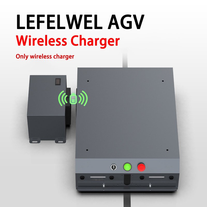 Agv100 Smart Magnetic Guiding APP Control Logistic Factory Delivery Automated Guided Vehicle