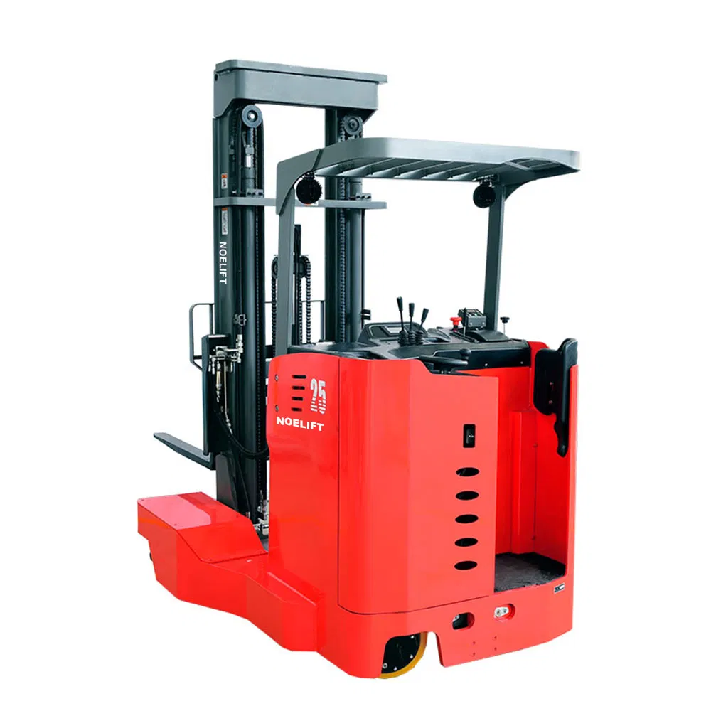 Multi-Directional 2.5 Ton Electric Side-Loading Forklift for Handling Aluminum Tubes