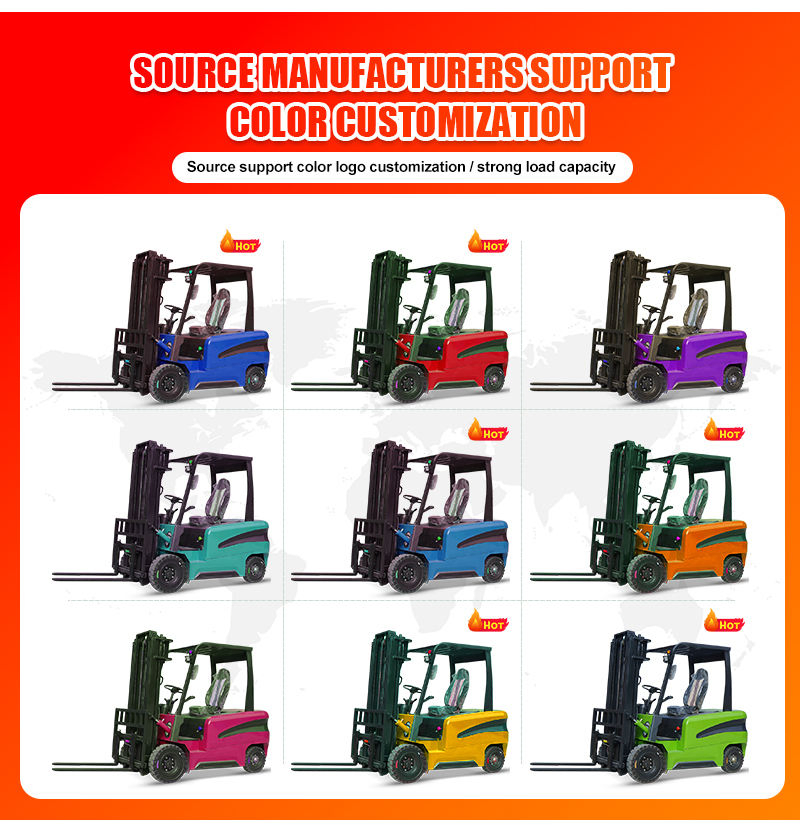1.5t 3m Lift Triple Mast Duplex Mast Side Shift Electric Forklift Fast Charging for Narrow Aisle Electric Forklift