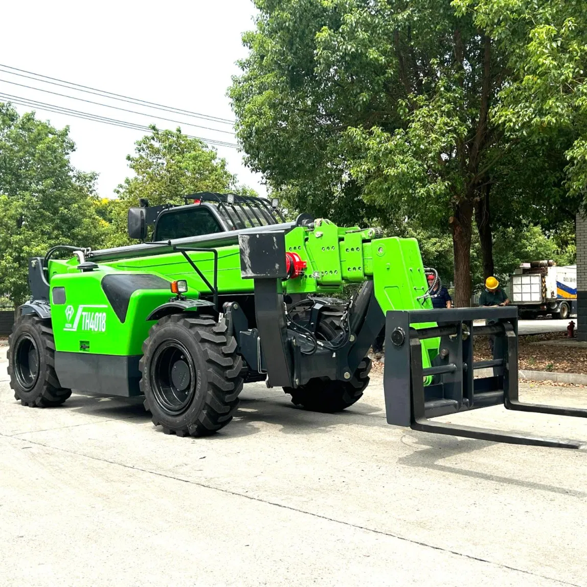 New Telescopic Forklift 4 Ton18 Meters Boom Diesel Telescopic Handler with Cummins 92kw Engine