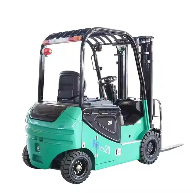 Electric Forklift Side View