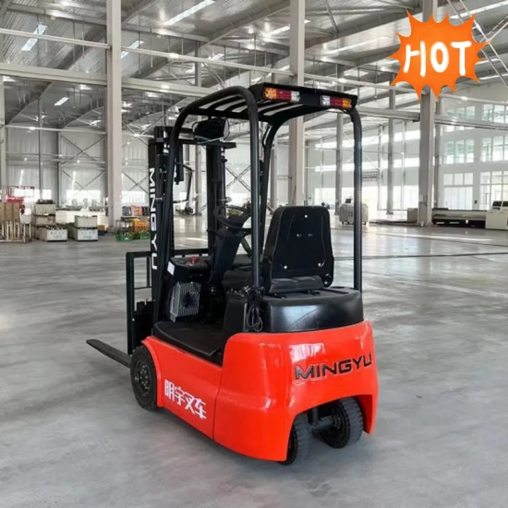 Nice Parts Manual 4 Wheel 3 Wheel Lift 1 Ton Diesel Side Loader Powered Counterbalance Small Mini Electric Battery Hydraulic Pallet Forklift