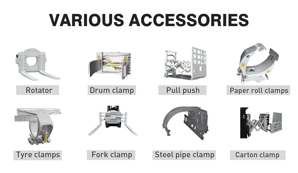 Electric Forklift Side View