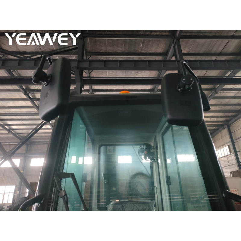 High Power Warehouse Lead Acid Battery Forklift Side Loader Electric Forklift